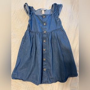 Children’s denim dress xs